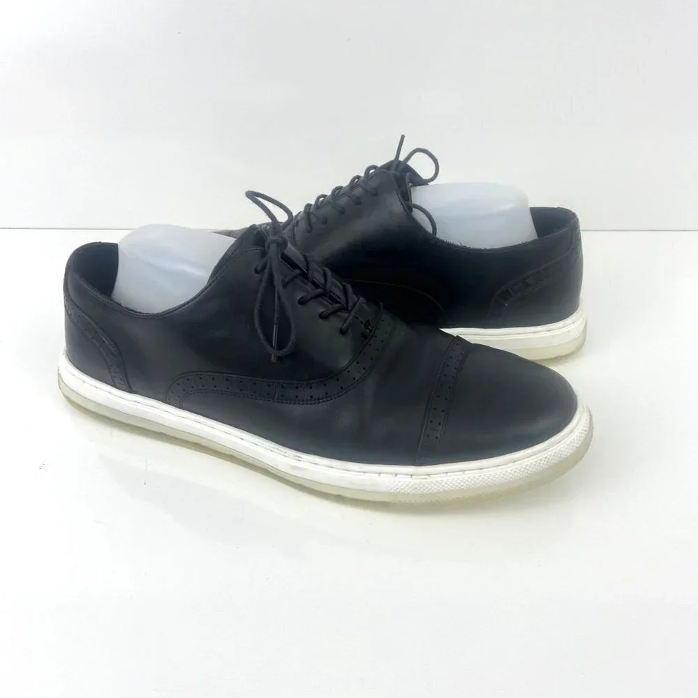 Kenneth Cole Men's Colvin 2.0 CT Oxfords Black Leather Shoes Comfort Size‎ 11